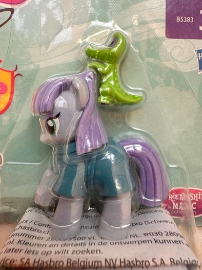 My Little Pony Friendship is Magic Maud Rock Pie Mini Figure Hasbro approx. 4.5 cm. Damaged Box Please see photos