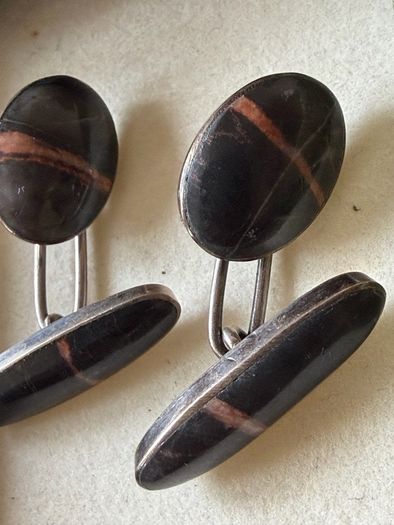 Sterling silver cufflinks