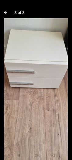 pair of bedside tables