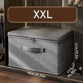 Extra-Large Stackable Storage Box, new.