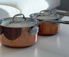 De Buyer Prima Matera 20cm and 18cm saucepans
