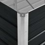 Garden Raised Bed Anthracite 320x80x45 cm Galvanised Steel Image 7