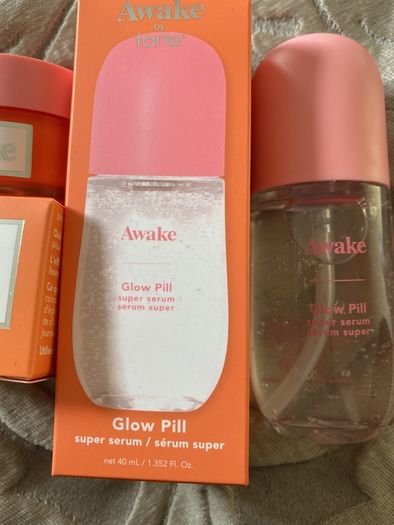 Awake By Tarte Glow Pill Super Serum And Lip Therapy Mask Brand New