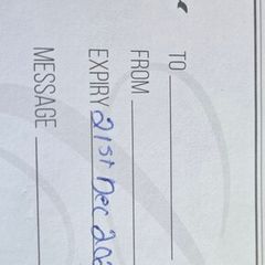 Tatto voucher for Colour Works