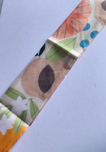 Leaves & Fruit Double Sided Multi Use Scarf