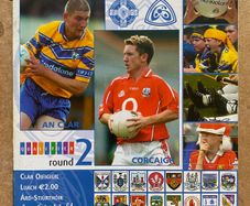 2004 Clare v Cork - Senior Football Championship Round 2 Qualifier Programme