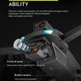 AE8 GPS BM 4K BK 1B Pro Max Obstacle Avoidance Drone GPS Positioning Drone Brushless Motor Quadcopter 8K HD Aerial Photography RC Airplane Toy Image 4