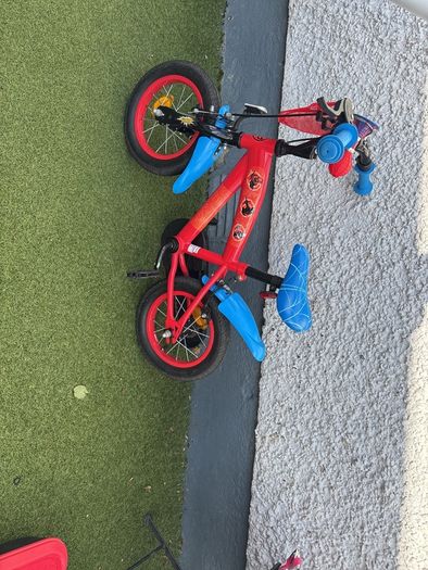 spiderman bike