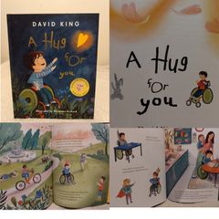 A hug for you by David King HARDBACK BOOK