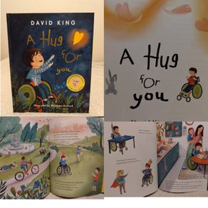 A hug for you by David King HARDBACK BOOK