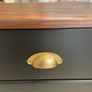 Solid wood chest of drawers and bedside locker Image 4