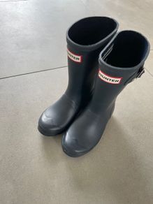 Hunter Junior Kids Kids First (Matte) Wellington Navy