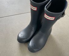 Hunter Junior Kids Kids First (Matte) Wellington Navy