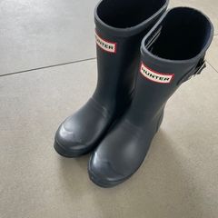 Hunter Junior Kids Kids First (Matte) Wellington Navy