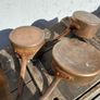 Vintage Copper Saucepans (3) Image 3