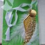 Memorial I Will Hold You in My Heart Until I Hold You in Heaven Angel Wings Hand Crafted Freepost Image 3