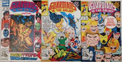 Guardians Of The Galaxy #27, 28 & 29 Infinity War Crossovers Parts 1-3 (1992)