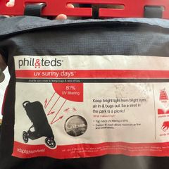 Phil &Teds Double sun and bug cover . Buggy Accessories