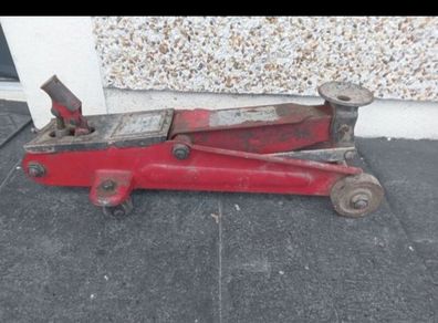 Hydraulic trolley jack
