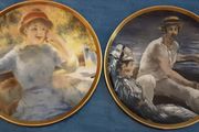 two royal Staffordshire collectors plate