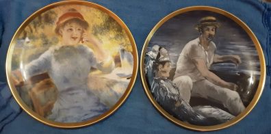 two royal Staffordshire collectors plate