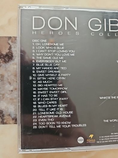 Don Gibson 2CD - Heroes Collection