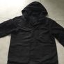 Man's Black F&F light Jacket with hood. Size Medium Image 2