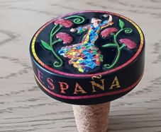 2 x Decorative Bottle Stoppers