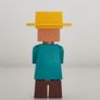 LEGO Minifigure Minecraft - Snow Villager min115 from set 21184 The Bakery Image 3