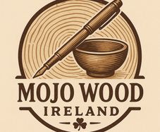 Hand turned  Irish wooden pens