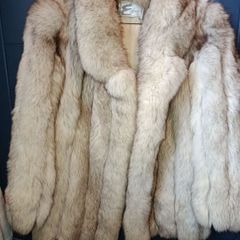 Vintage Edelson Saga Fox 'Superb Quality' Real Blue Fox Fur Coa