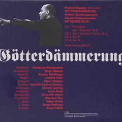 Wagner. Gotterdammerung. 4 x CD Boxset. Free Postage!