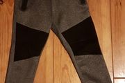 Age 7 Grey and Black Tracksuit Bottoms