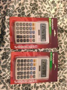 Sharp calculator