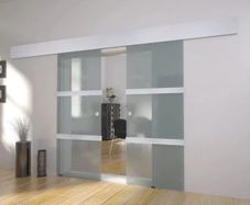 Double Sliding Door Glass