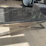 Grey 3-Seater & 2-Seater sofas & Marble Coffee & Lamp tables & Ottoman Image 8