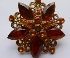 Vintage Scarf Brooch