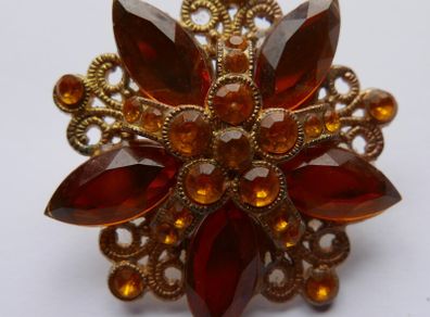 Vintage Scarf Brooch