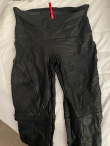 spanx black leggings