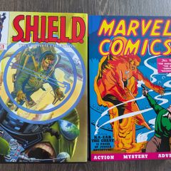 Marvel Golden Age Complete Shield Omnibus lot Hardcover Comic Book
