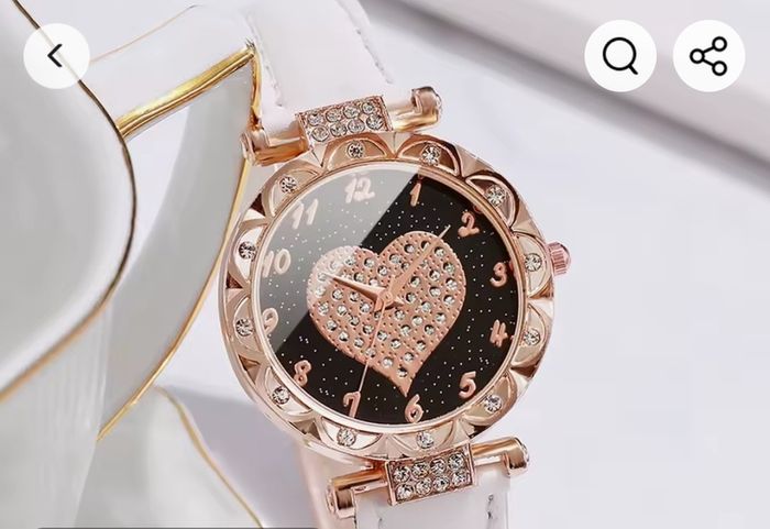 New Womens Watches With Rhinestone Heart