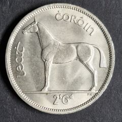 Ireland 1966 Excellent Half Crown coin