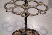 Art noveau brass umbrella stand