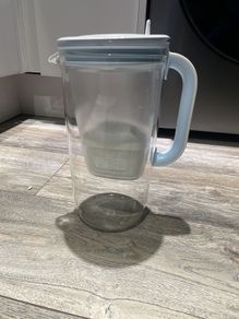 BRITA Glass Water Filter Jug Light Blue 2.5L