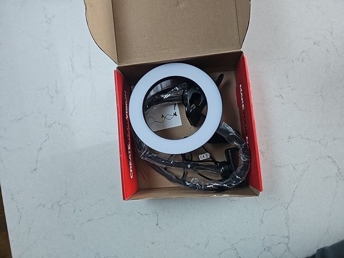 Ring Light & Phone Holder