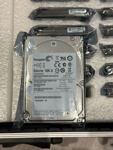 20 X Seagate St600mm0006 600gb 10k Sas 6gbps 2.5" Hdd