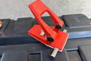 Vintage Myers Hole Punch Adjustable Red
