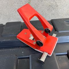 Vintage Myers Hole Punch Adjustable Red