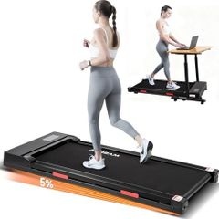 Walking Pad Treadmill with Incline, ADREAM Foldable Under Desk Treadmill, Portable 2 in 1 Walking Running Machine