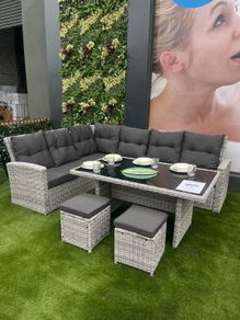 8 Seater Palma Outdoor Dining Set